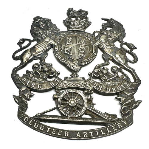 363 - British Victorian Volunteers Helmet Plate