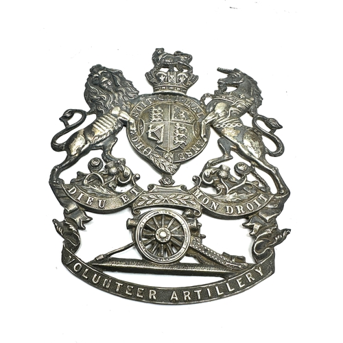 363 - British Victorian Volunteers Helmet Plate