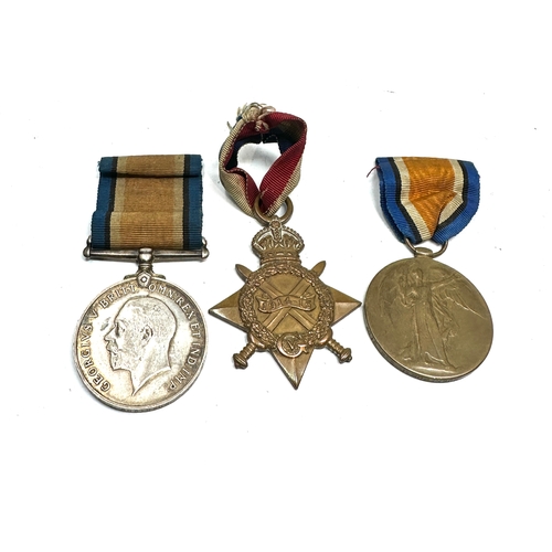 365 - ww1 trio medals to 3076 pte j robinson linc r