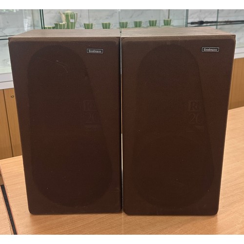 255 - Pair of Goodmans speakers - untested