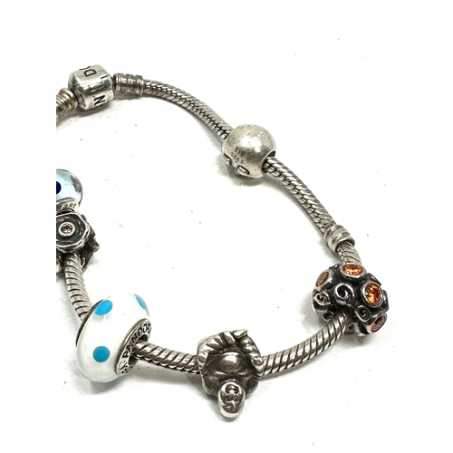 279 - Silver Pandora bracelet & charms