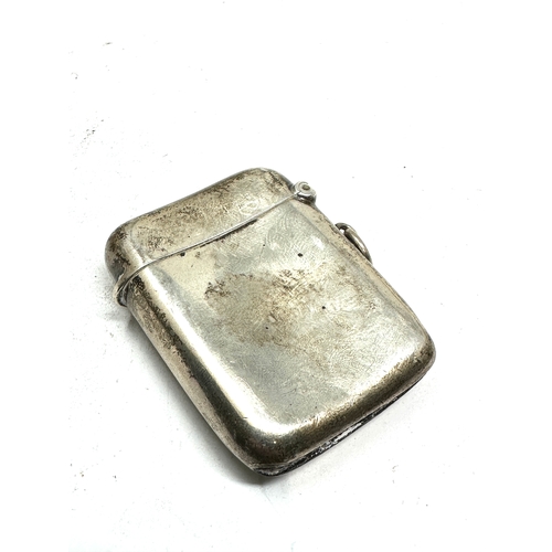 32 - Antique silver vesta case