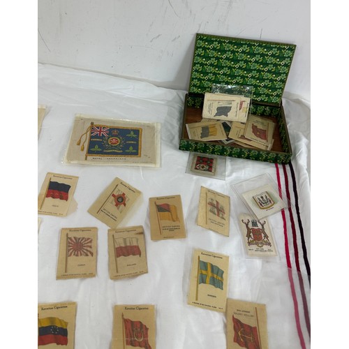 547 - Quantity of silk cigarette cards