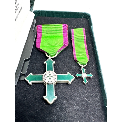 353 - Boxed Order of St. Lazarus medal & miniature