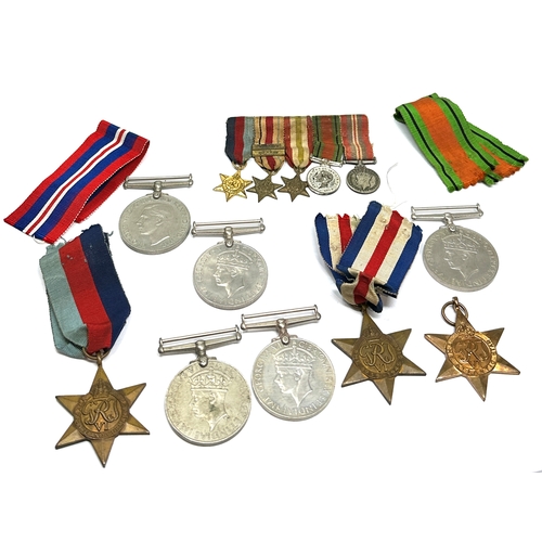 355 - ww2 medals inc atlantic star miniature medal group etc