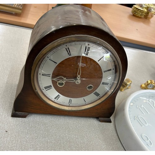 16 - Selection of vintage and later clocks includes Smiths etc, untested