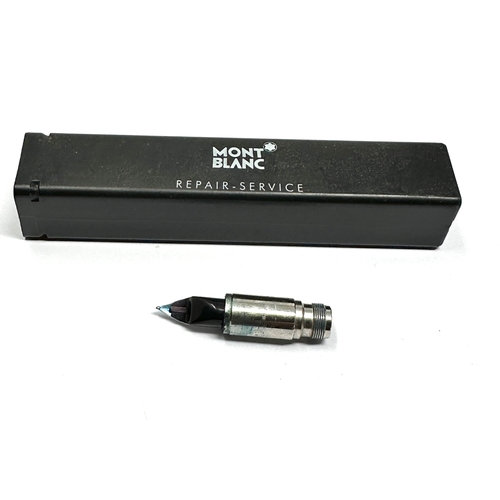 450 - 14ct gold nib montblanc spare nib in box