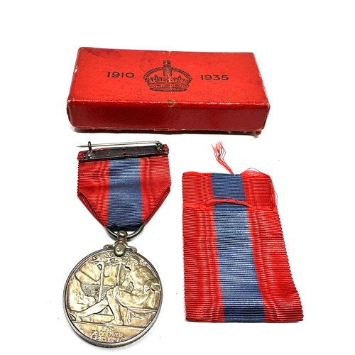 357 - British George V Imperial Service medal in box Circa.1910-1935