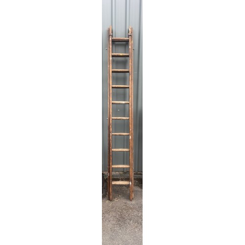 100F - Set of Wooden ladders