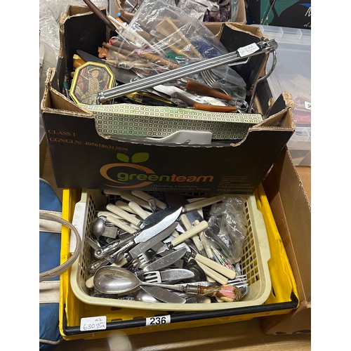 236 - Large selection of assorted cutlery