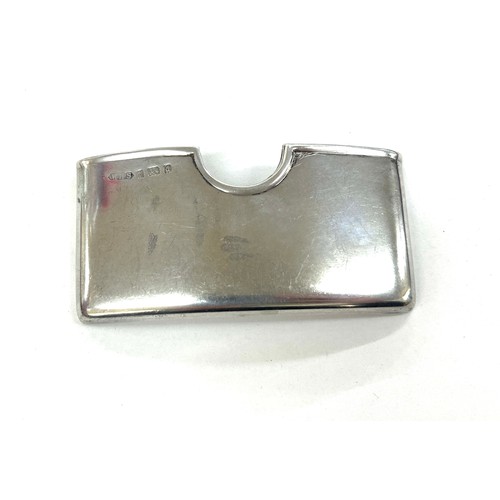 63 - .925 sterling curved calling card case