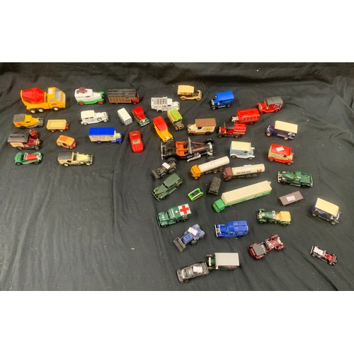 293 - Large selection of assorted cars includes Tonka, matchbox etc