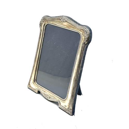 7 - Vintage silver picture frame measures approx 18cm by 14cm