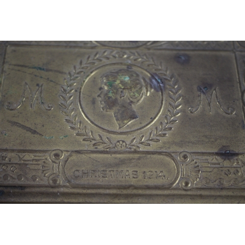 418 - WW1 1914 Princess Mary Christmas Tin