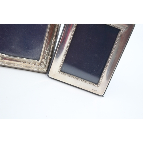 29 - 3 x .925 sterling photograph frames