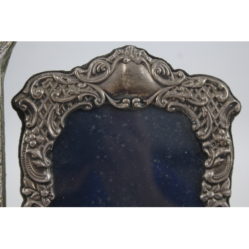 51 - 4 x .925 sterling silver photograph frames