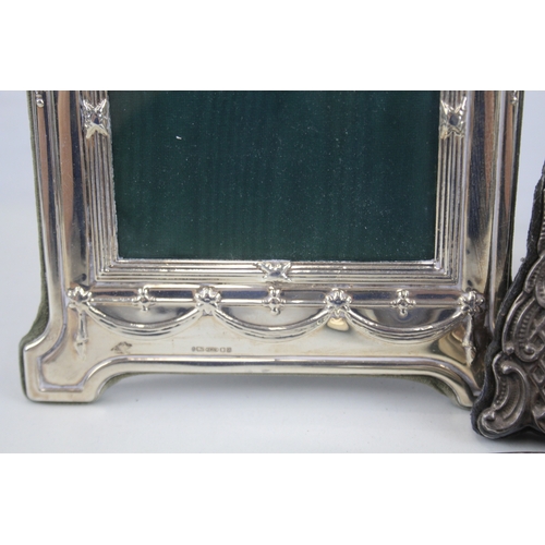 51 - 4 x .925 sterling silver photograph frames