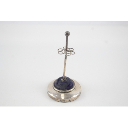 59 - .925 sterling silver hat pin stand