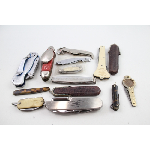 441 - 15 x Vintage Assorted Pocket KNIVES