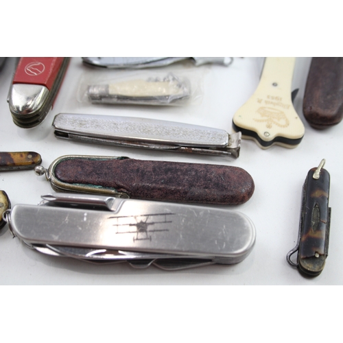 441 - 15 x Vintage Assorted Pocket KNIVES