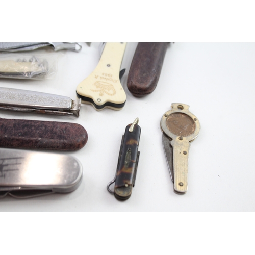 441 - 15 x Vintage Assorted Pocket KNIVES