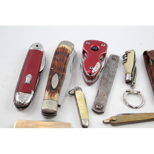 442 - 15 x Vintage Assorted Pocket KNIVES