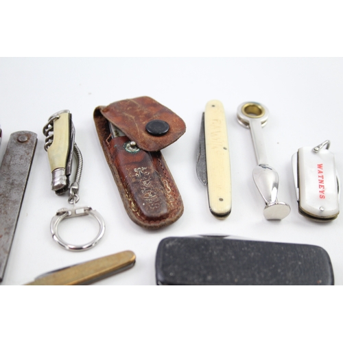 442 - 15 x Vintage Assorted Pocket KNIVES