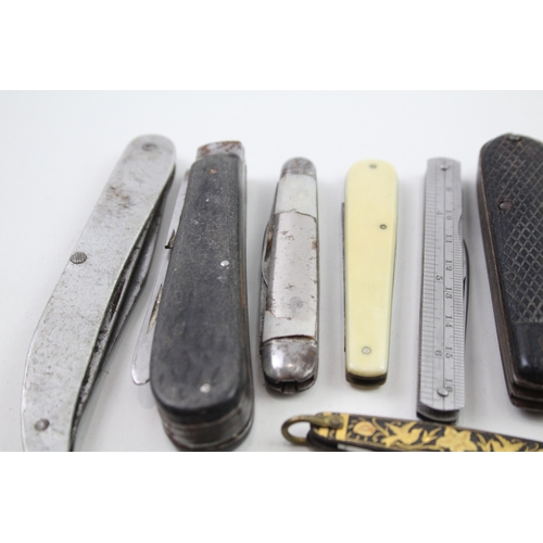 443 - 15 x Vintage Assorted Pocket KNIVES