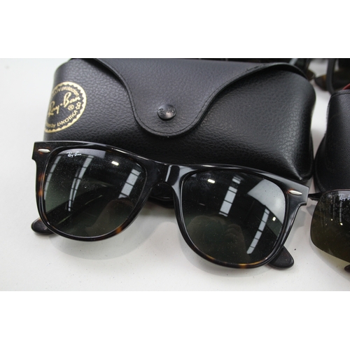 455 - Rayban Sunglasses Glasses Inc Cases x 4