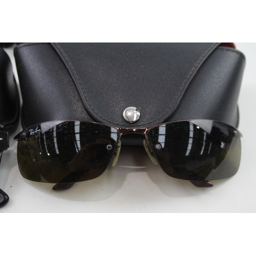 455 - Rayban Sunglasses Glasses Inc Cases x 4