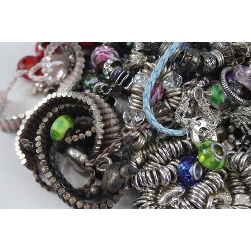 231 - 1.4kg assorted fashion charms and bracelets