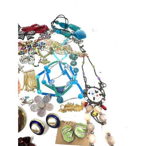 222 - selection of vintage and later costume jewellery weight 1.15 k