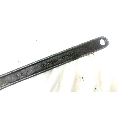 86 - Record adjustable spanner bahco and a wrench