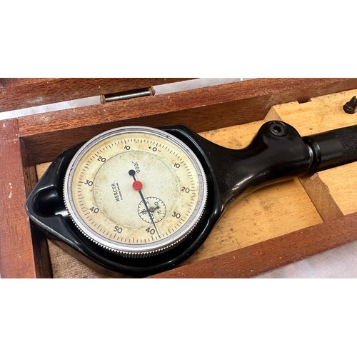 56 - Mercer 2”-6” 226/753/62 Humber Car Bore Gauge Dial Comparator Tool Engine VGC