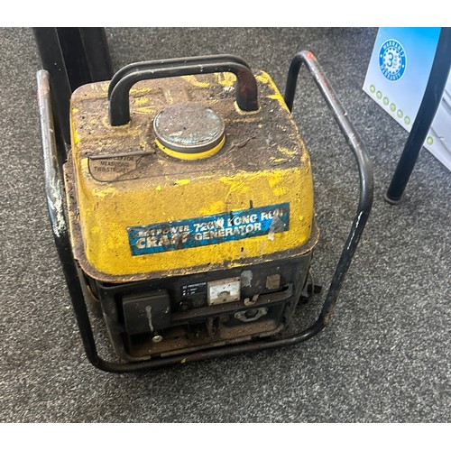 291 - power craft petrol generator, untested