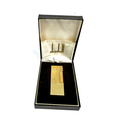 437 - Boxed vintage dunhill cigarette lighter