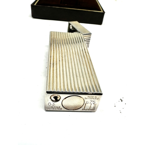 438 - Boxed vintage dunhill cigarette lighter