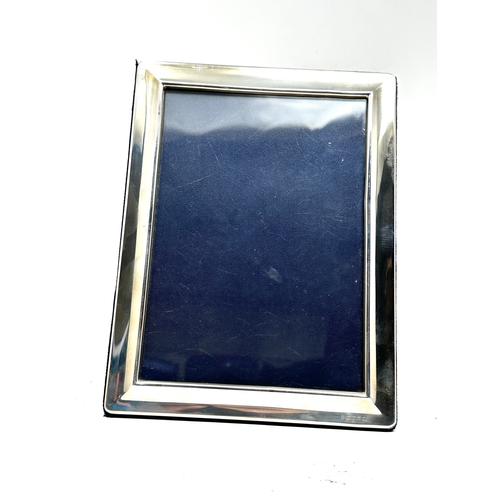 11 - Vintage silver picture frame measures approx 21cm by 15.5cm
