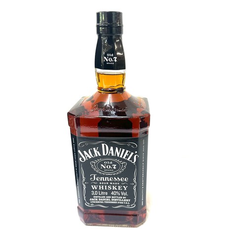 571 - Boxed 3 litre bottle of Jack Daniels