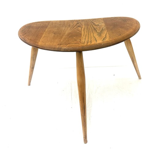 214 - Possible Ercol stool measures approx 14 inches tool by 19 inches wide