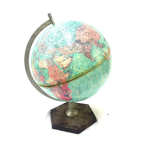 270 - A vintage globe overall height 17.5 inches tall