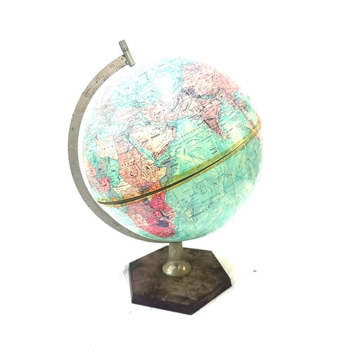 270 - A vintage globe overall height 17.5 inches tall