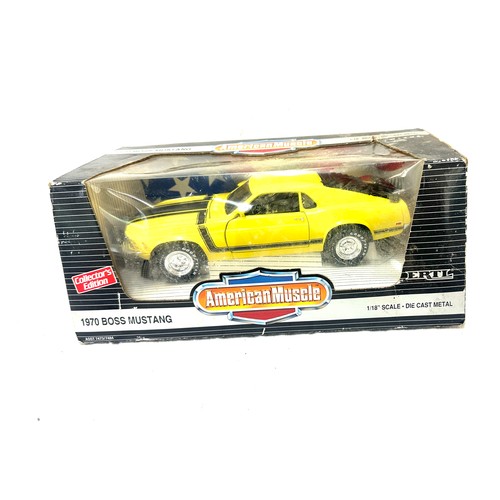 51 - American Muscle 1970 boss mustang 1/18 