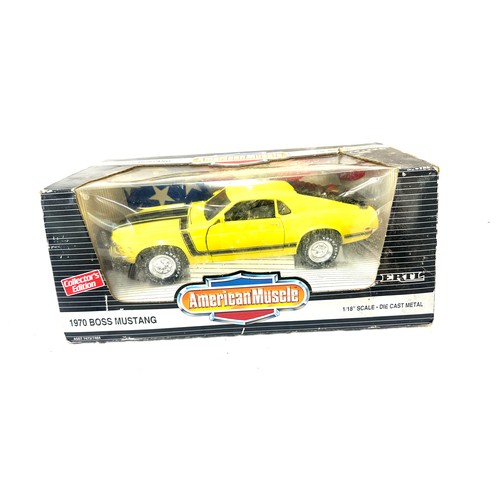 51 - American Muscle 1970 boss mustang 1/18 