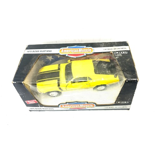 51 - American Muscle 1970 boss mustang 1/18 