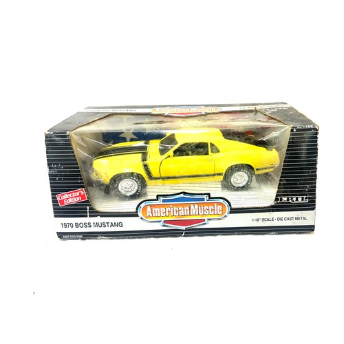 51 - American Muscle 1970 boss mustang 1/18 