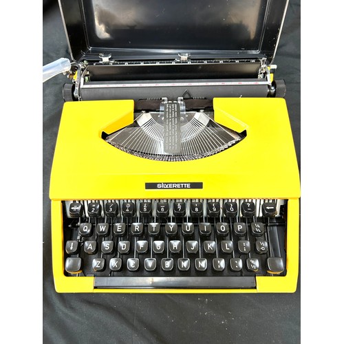 65 - Vintage siverette type writer