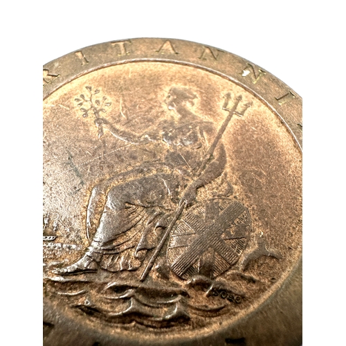 484 - A stunning high grade example of the iconic George III 1797 Cartwheel copper 2 Pence Coin.weight 58g... 