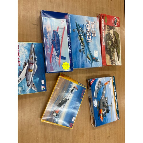 25 - Selection of Boxed models includes Curtis Condor, Yak-38, AT-11 etc