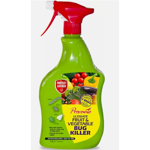 334 - 10 x Provanto 86600246 Ultimate Fruit and Vegetable Bug Killer spray